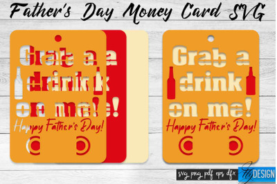 Fathers Day Money Card SVG | Fathers Day SVG Design | Dad SVG Quotes