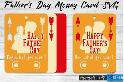 Fathers Day Money Card SVG | Fathers Day SVG Design | Dad SVG Quotes