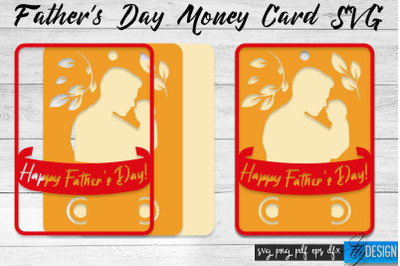 Fathers Day Money Card SVG | Fathers Day SVG Design | Dad SVG Quotes