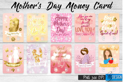 Mothers Day Money Card PNG Design | Mothers Day Money Holder | Mum PNG