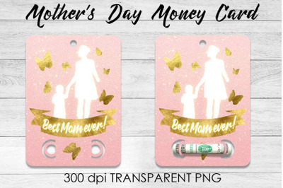 Mothers Day Money Card PNG Design | Mothers Day Money Holder | Mum PNG