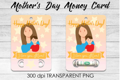 Mothers Day Money Card PNG Design | Mothers Day Money Holder | Mum PNG