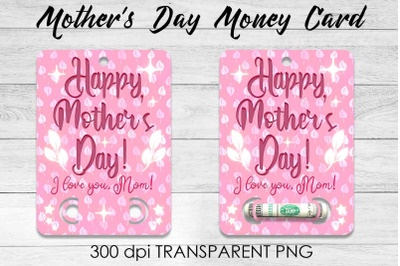 Mothers Day Money Card PNG Design | Mothers Day Money Holder | Mum PNG