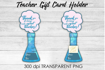 Teacher Gift Card Holder PNG Design | Teacher Gift Holder | School PNG