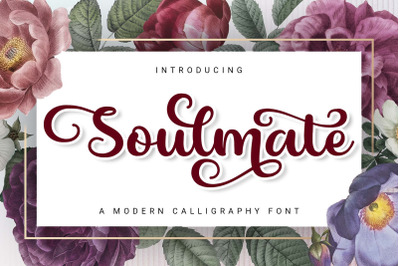 Soulmate - A Modern Calligraphy Font