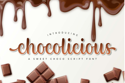 Chocolicious - A Sweet Choco Script Font
