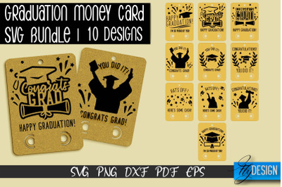 Graduation Money Card SVG | Glad To Be Grad SVG Design | Grad SVG