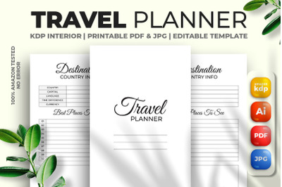 Travel Planner Kdp Interior