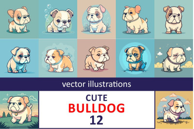 A cartoon dog that is a french bulldog