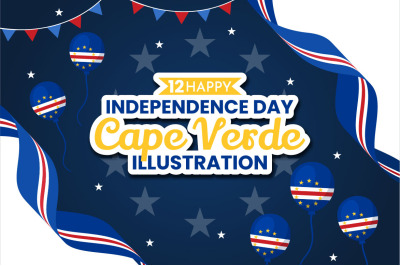 12 Cape Verde Independence Day Illustration