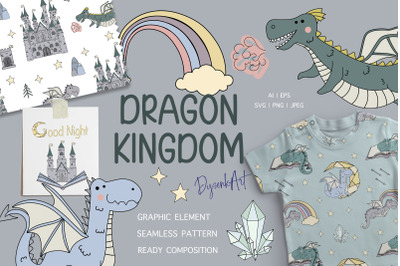 Dragon Kingdom Illustration