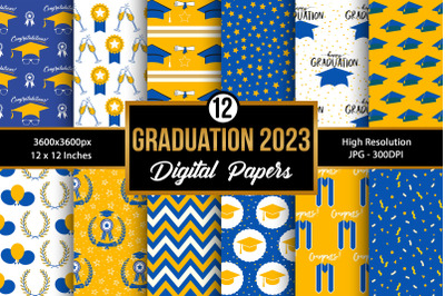 Happy Graduation 2023 Digital Papers