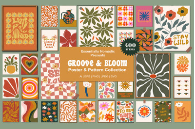 Groovy Poster &amp; Pattern Collection