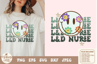 Labor and Delivery Nurse png svg, sublimation design download
