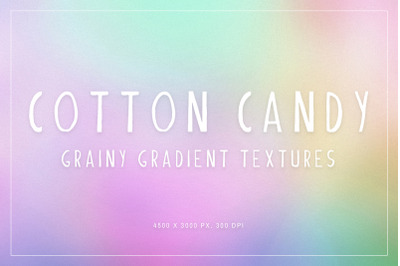 Cotton Candy Grainy Gradient Textures