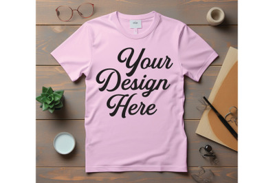 Bella Canvas 3001 T-shirt Mockups, Bella Canvas Girl Mockups, Digital