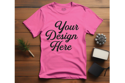 Bella Canvas 3001 T-shirt Mockups, Bella Canvas Girl Mockups,