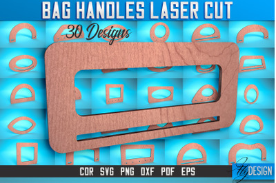 Bag Handles Laser Cut SVG | Accessories Laser Cut SVG Design | CNC