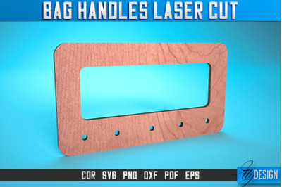 Bag Handles Laser Cut SVG | Accessories Laser Cut SVG Design | CNC