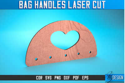 Bag Handles Laser Cut SVG | Accessories Laser Cut SVG Design | CNC