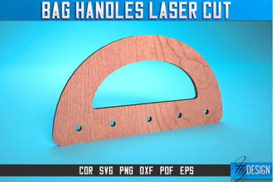 Bag Handles Laser Cut SVG | Accessories Laser Cut SVG Design | CNC