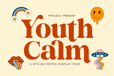 Youth Calm - Retro Serif Font
