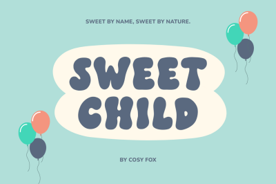 Sweet Child Font