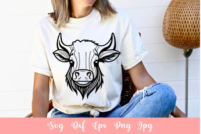 Cute Cow SVG File