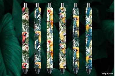 Watercolor Summer Pen Wraps | Sublimation Bundle