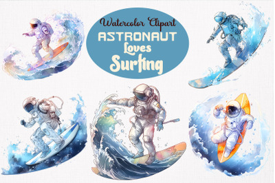 Astronaut Loves Surfing Summer Bundle