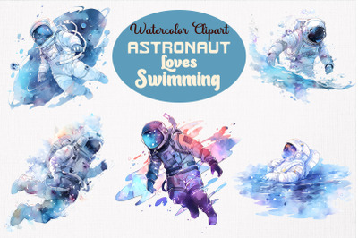 Astronaut Loves Swimming Summer Bundle