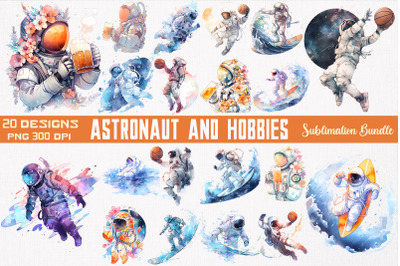 Astronaut And Hobbies Summertime Bundle