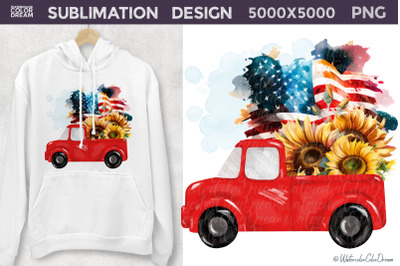 Patriotic Truck Sublimation I 4Th Of July Truck Sublimation