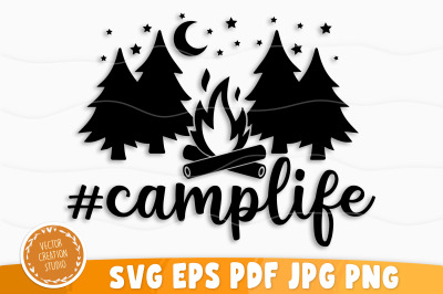 Camplife Svg, Camp Life Svg, Camping Svg, Camping Svg Bundle