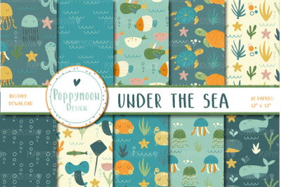 Under The Sea paper set