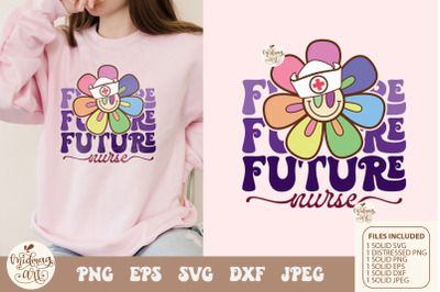 Future Nurse Png svg&2C; lightning bolt Sublimation Design