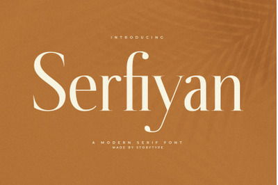 Serfiyan Typeface