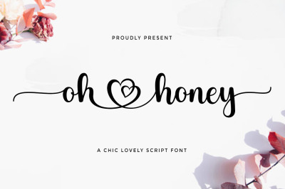Oh Honey Script Font