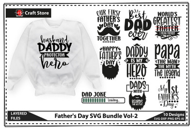 Father&#039;s Day SVG Bundle Vol-2