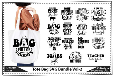 Tote Bag SVG Bundle Vol-2