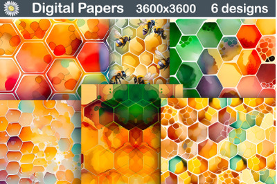 Honeycomb Background | Honeycomb Textures