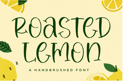 Roasted Lemon Font
