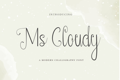 Ms Cloudy