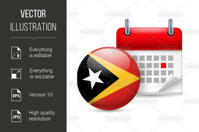 Icon of National Day in East Timor