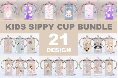 12 Oz Sippy Cup Sublimation Bundle
