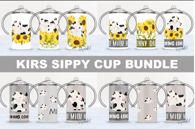12 Oz Sippy Cup Sublimation Bundle