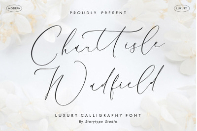 Charttisle Wadfield - Luxury Calligraphy Font