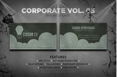 Corporate Business Card Vol. 05