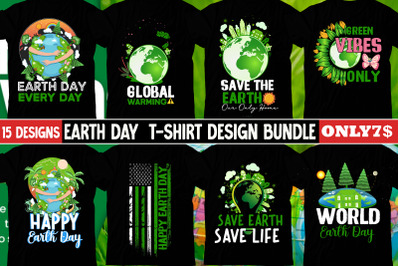 Earth Day SVG Mega Bundle, Earth Day  T-Shirt Design Bundle