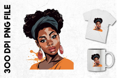 Black Woman Clipart